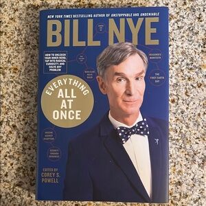 Bill Nye 'Everything All At Once' hardback Book
